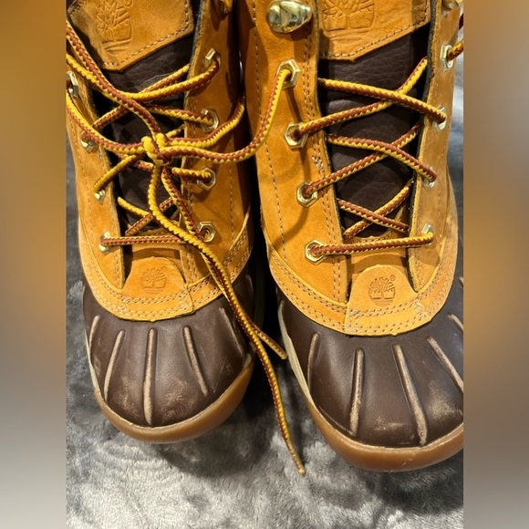 Timberland Duck Boots Waterproof Womens Size 8.5M - Picture 3 of 7